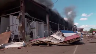 ইউক্রেনের হামলার জবাবে পাল্টা হামলা রাশিয়ার